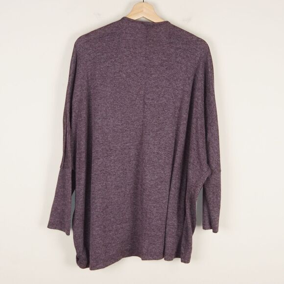 Lane Bryant Purple Open Cardigan Sweater Womens Sz 22 - 24 - Picture 2 of 12